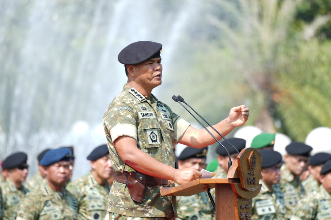 Wakil Panglima TNI Lepas Satgas Kizi TNI MINUSCA Ke Afrika Tengah