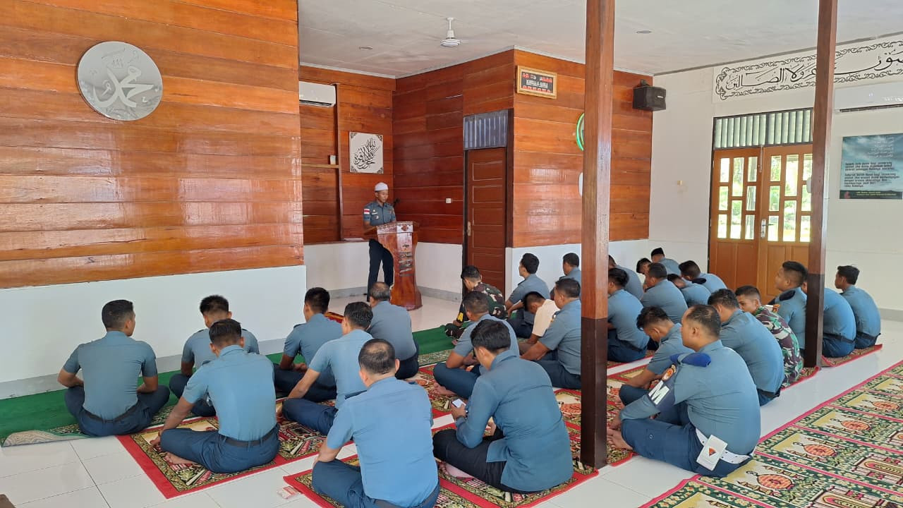 Lanal Simeulue Laksanakan Do’a Bersama Dalam Rangka Panen Ketahanan Pangan TNI AL Tahun 2025