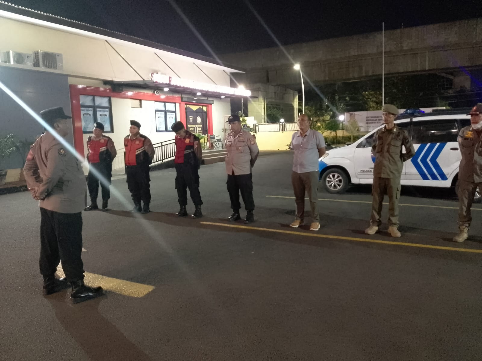 Jaga Kamtibmas, Polsek Kelapa Gading Gelar Apel dan Patroli KRYD di Wilayah