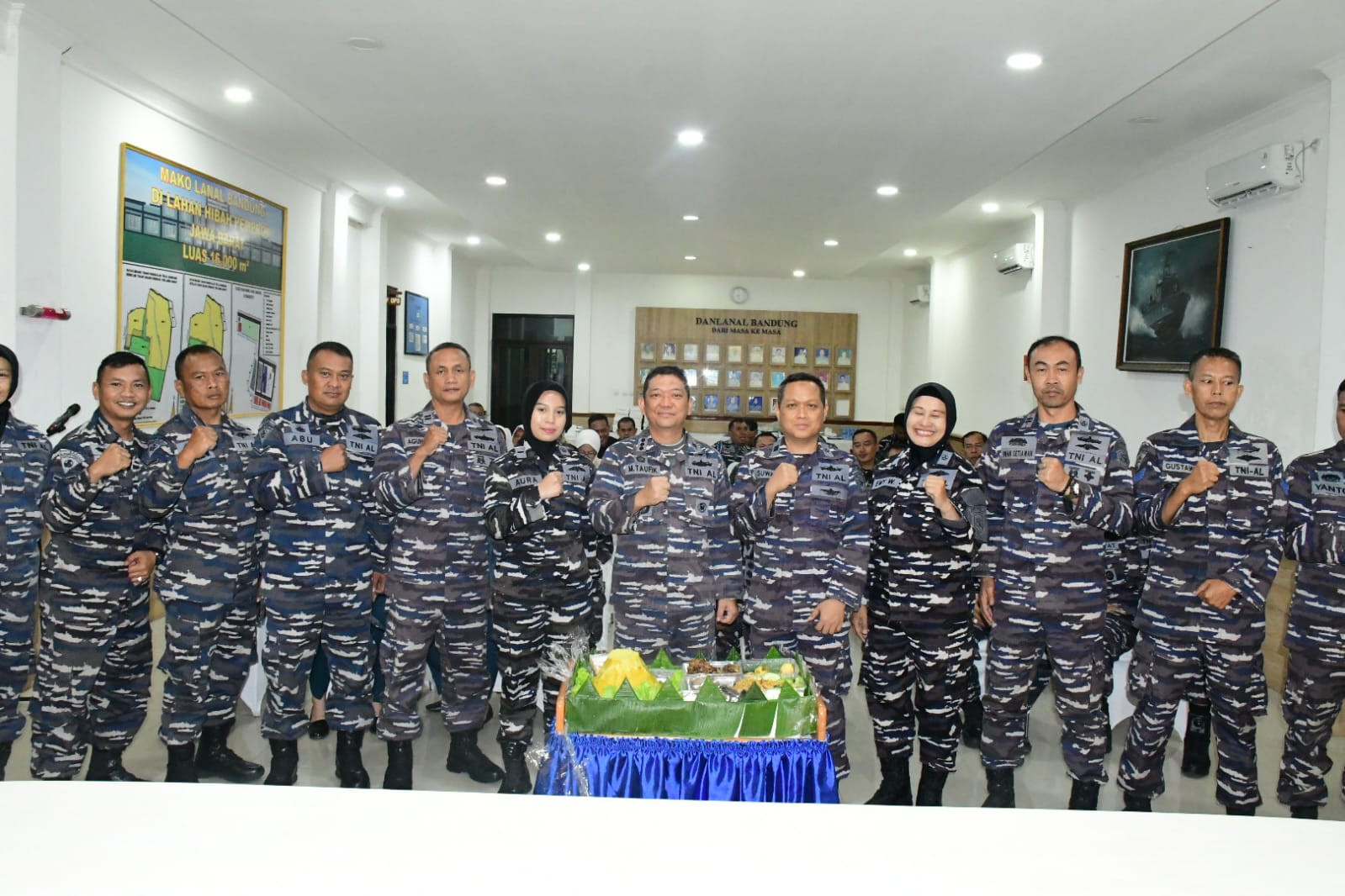 Lanal Bandung Gelar Syukuran Hari Jadi Ke-77 Korps Suplai TNI Angkatan Laut Tahun 2025