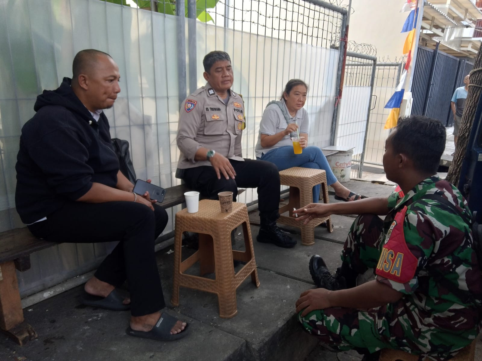 Polisi Kelapa Gading Gelar Program Cooling System, Warga Diajak Aktif Jaga Lingkungan