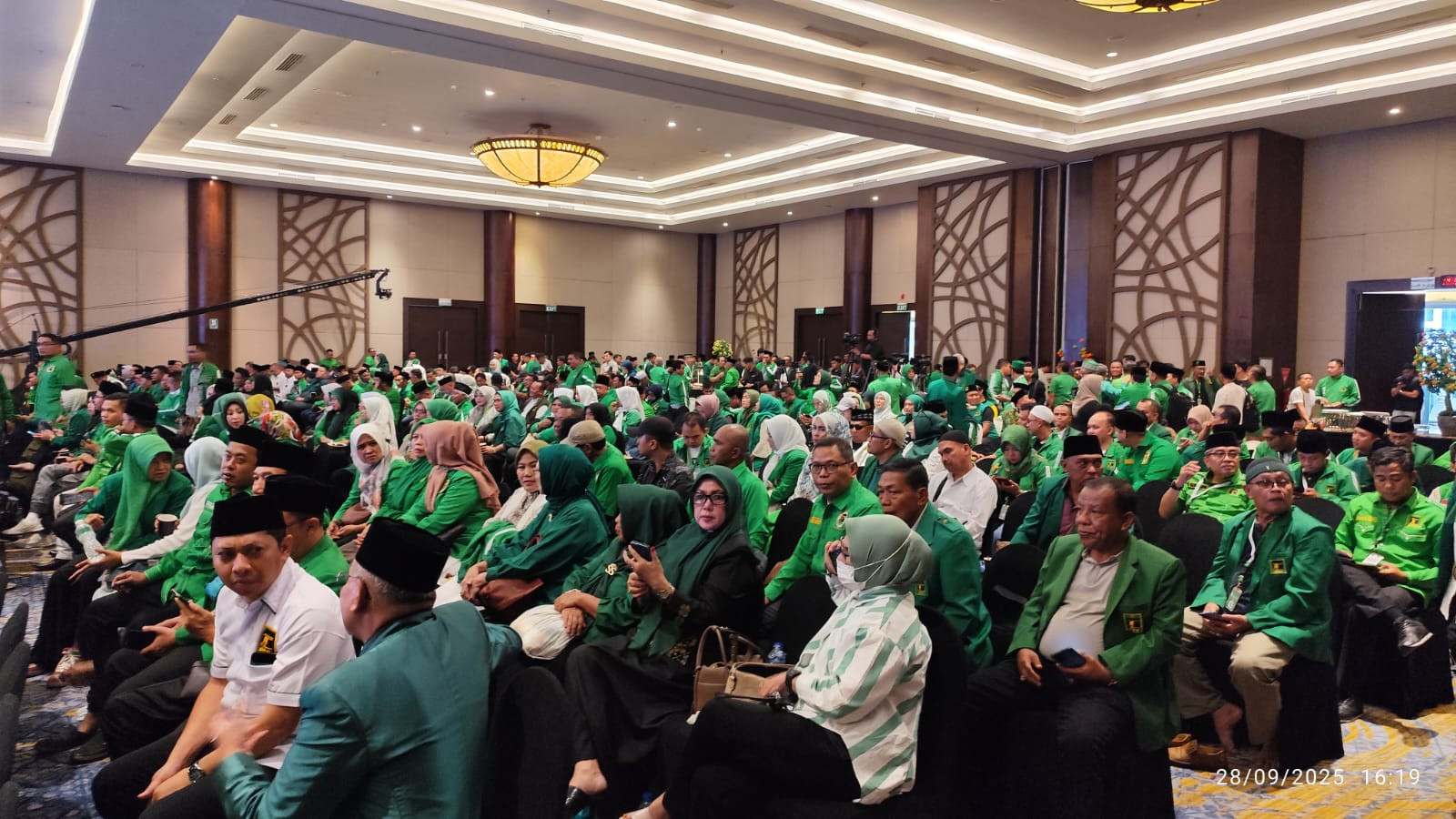 Polsek Pademangan Amankan Tasyakuran Muktamar X PPP di Ancol