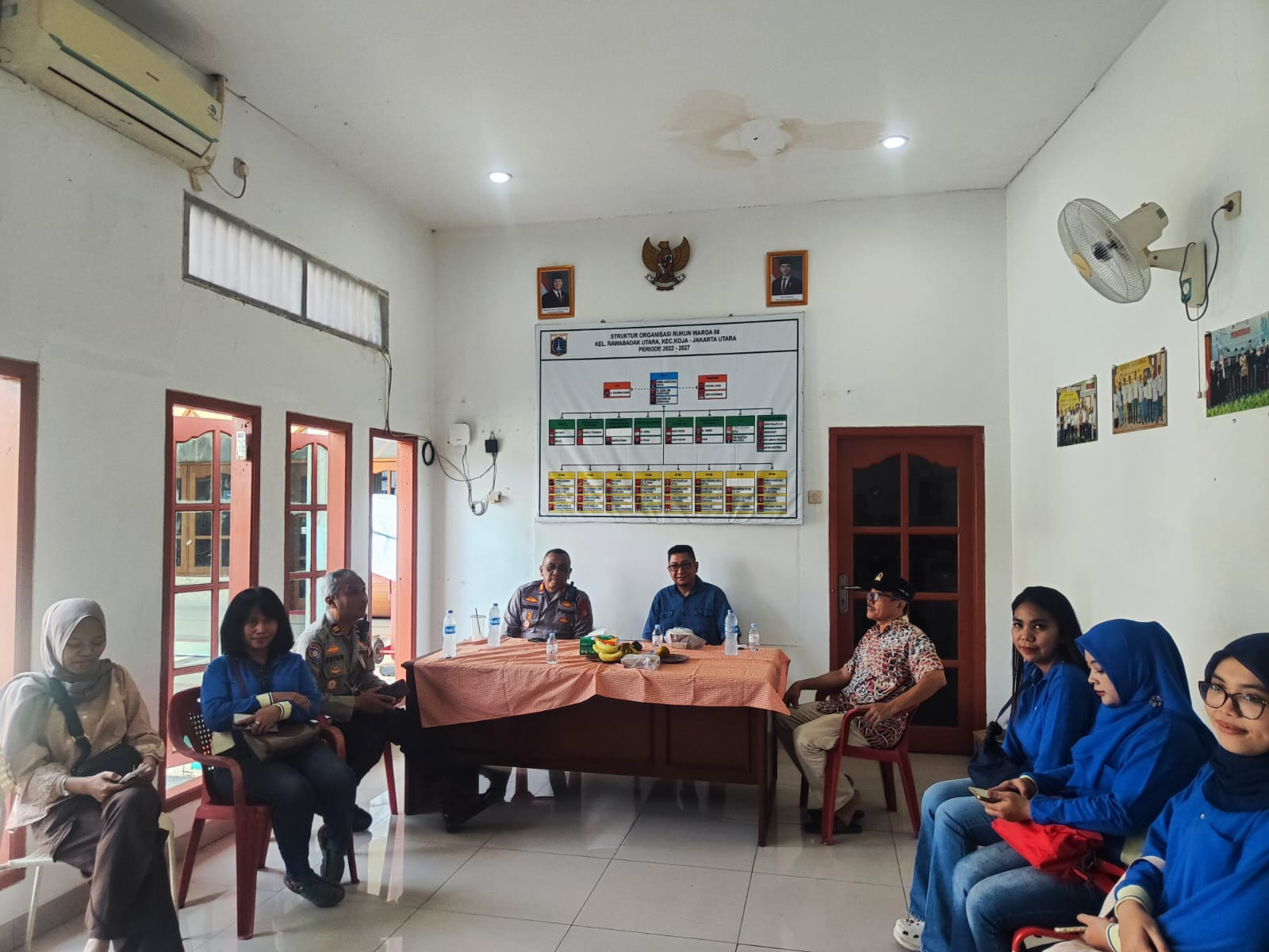 Waka Polsek Koja Ajak Warga Perkuat Sinergi Jaga Kamtibmas Lewat Program Jaga Jakarta On The Spot