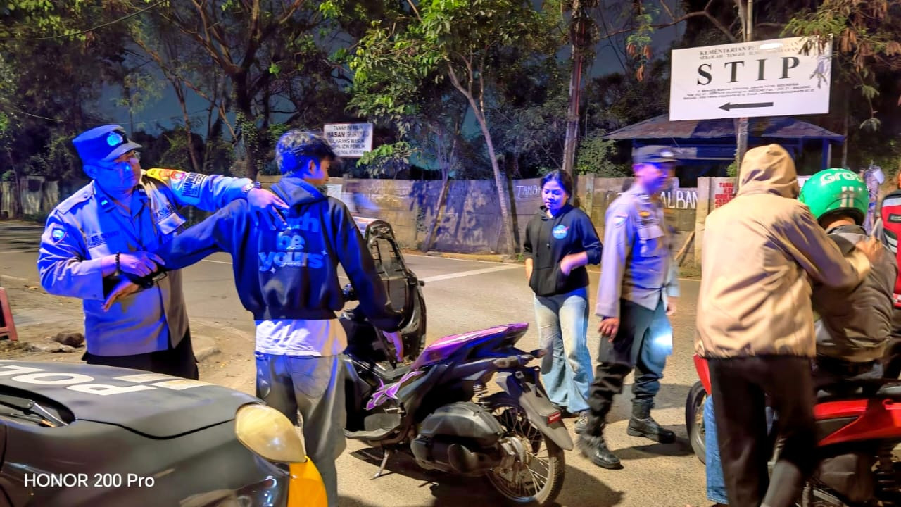 Polsek Cilincing Intensifkan Patroli KRYD, Antisipasi Tawuran dan Kejahatan Jalanan