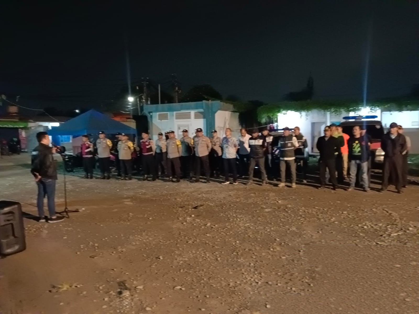 Polisi, Satpol PP, dan Warga Bersatu Jaga Kamtibmas Cilincing