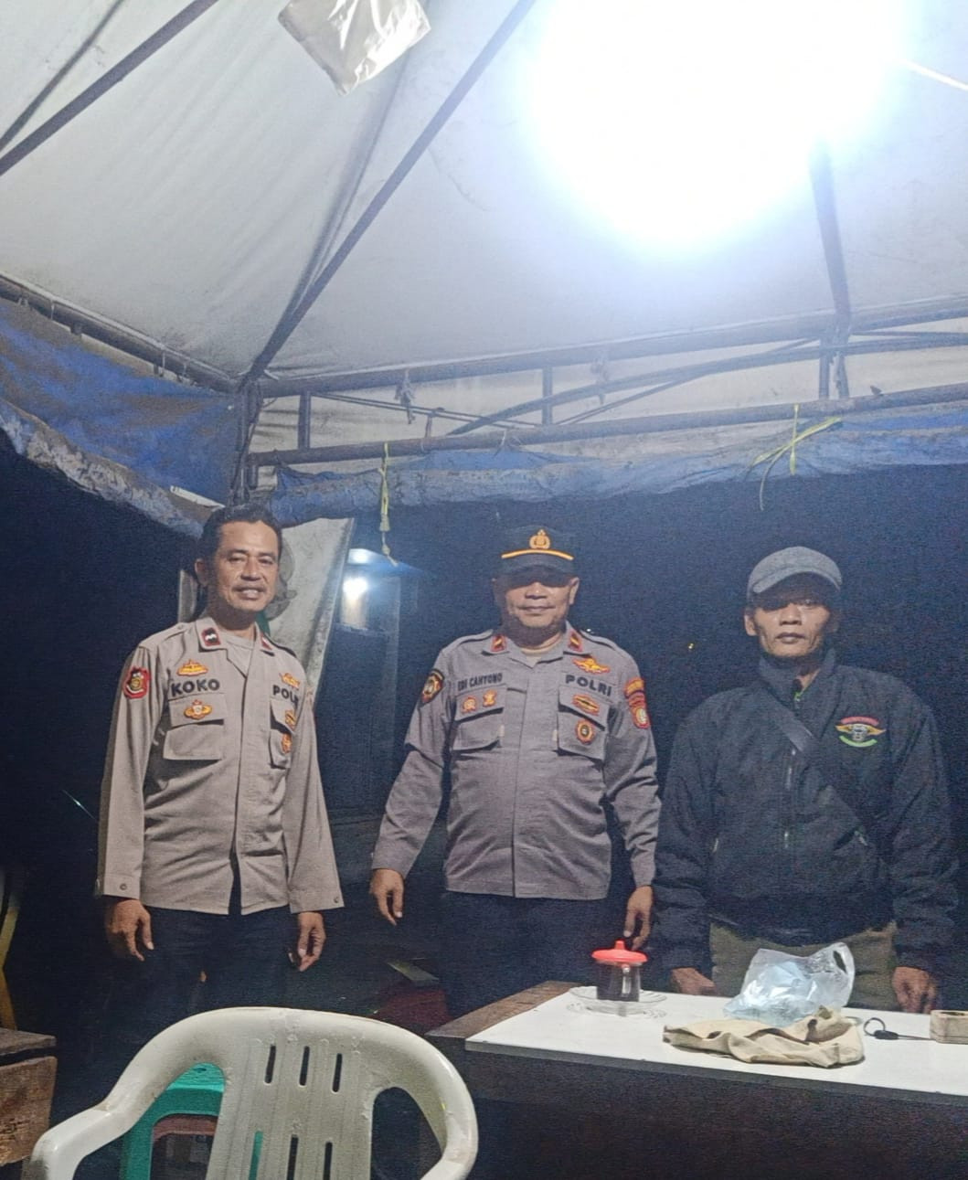 Patroli Dialogis Polsek Bekasi Barat Ajak Warga Jaga Keamanan