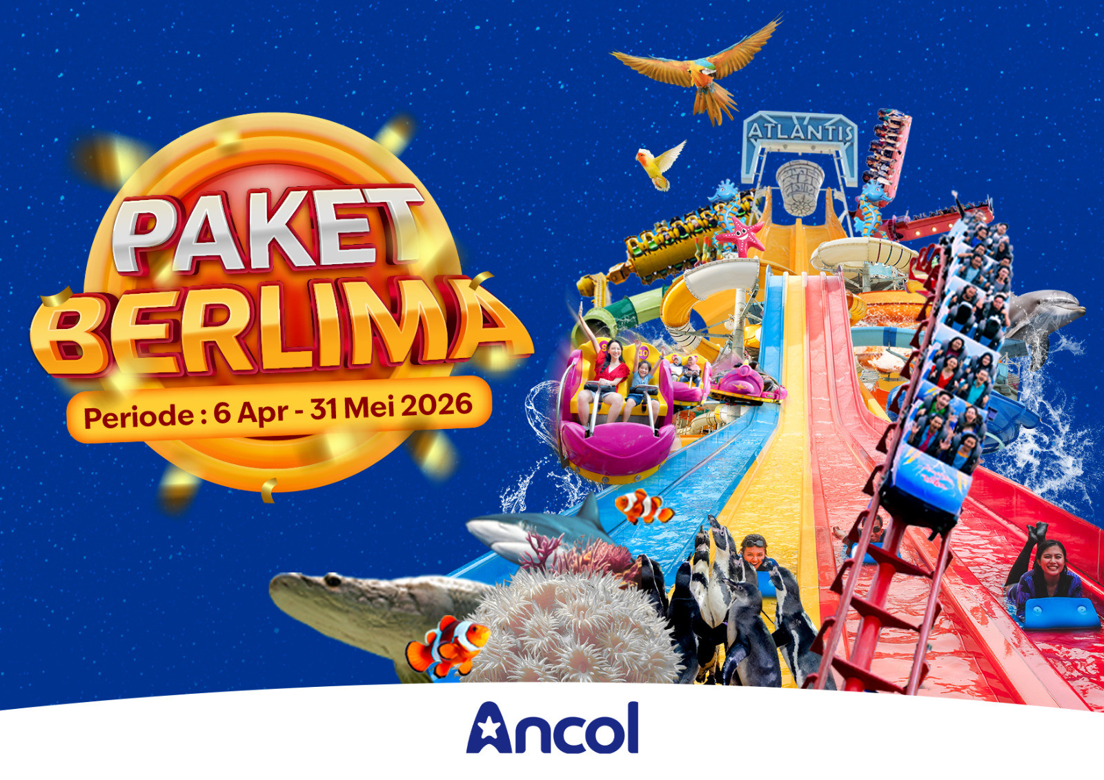 Dufan hingga Sea World Diskon! Ini Promo Seru Liburan di Ancol