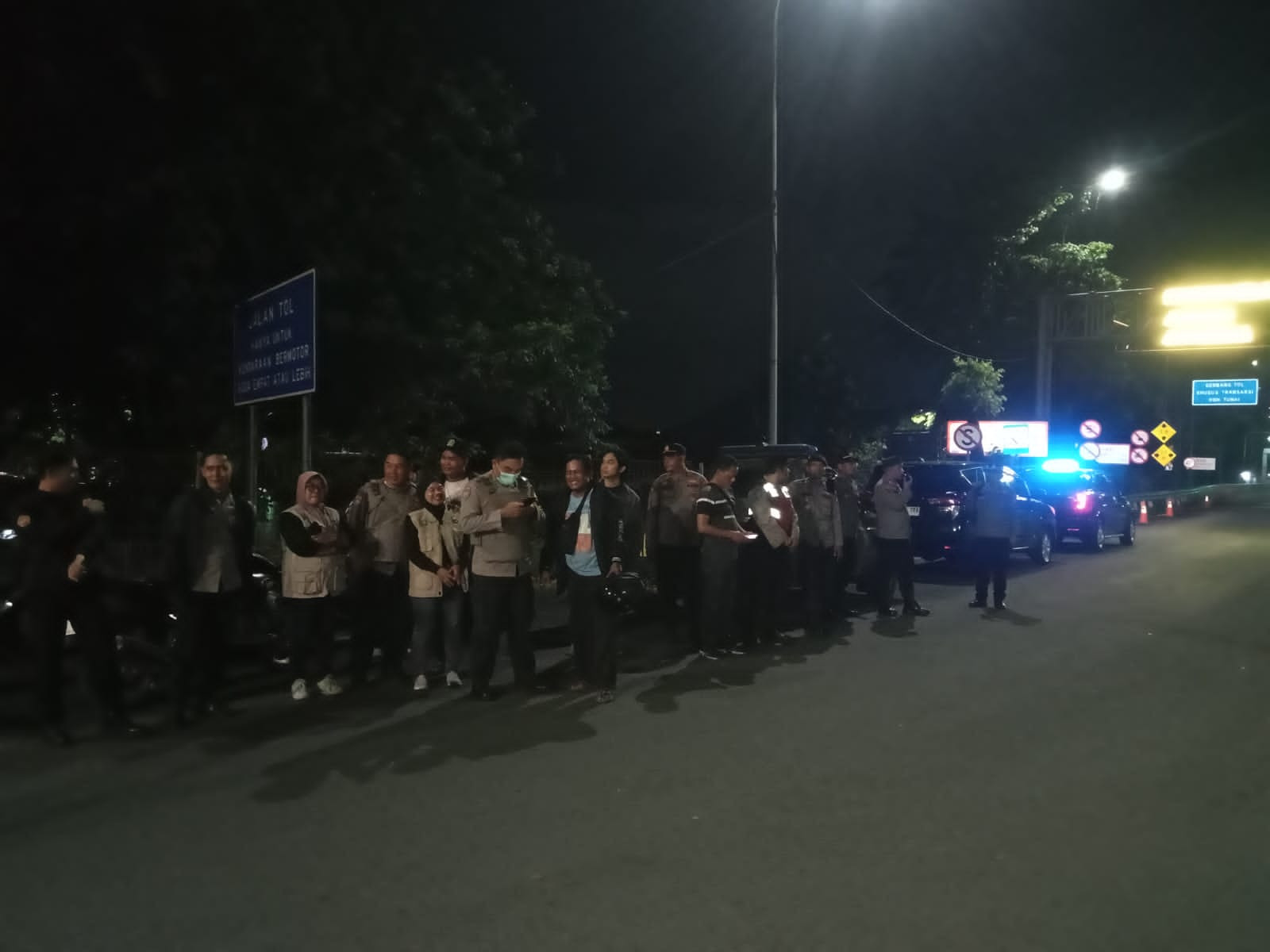 Cegah Tawuran dan Balapan Liar, Polsek Bekasi Barat Intensifkan Patroli Malam