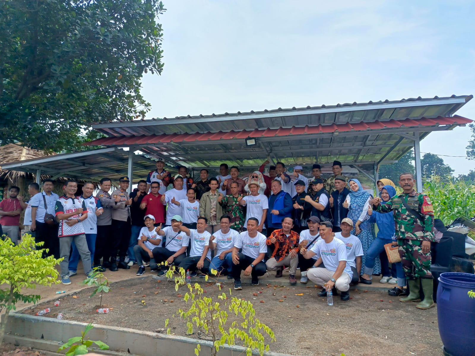 Pengamanan Acara Grand Opening Situ Rawa Tokek Sumur Batu:  Kegiatan Mancing Gratis  oleh Kapolsek Bantar Gebang