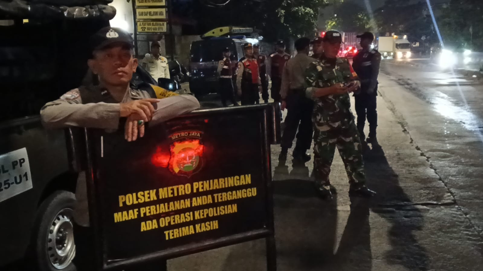 Polsek Metro Penjaringan Intensifkan Patroli KRYD, 10 Sepeda Motor Tanpa Surat Diamankan