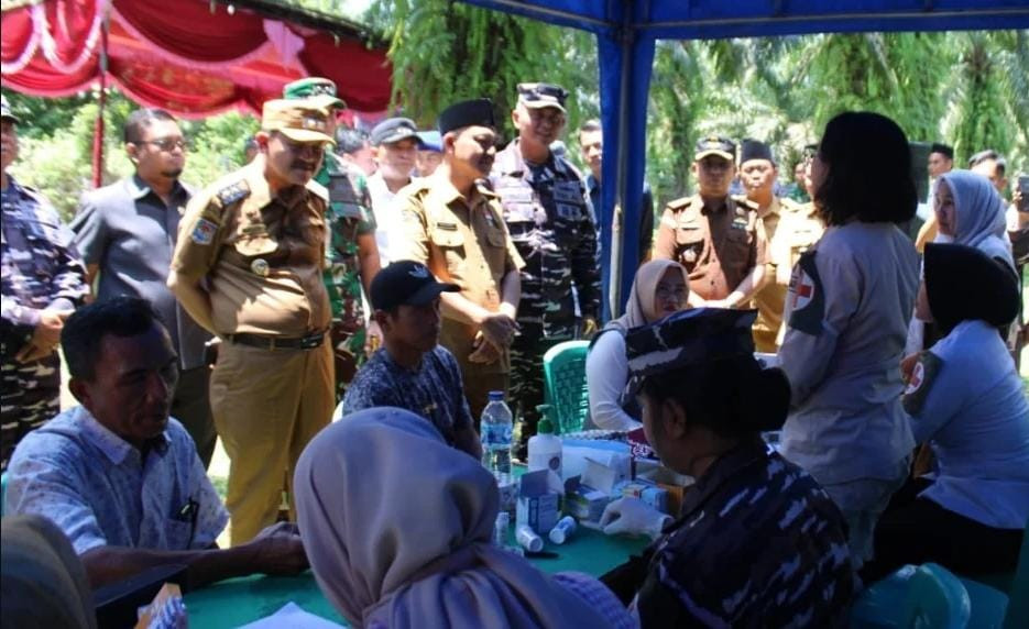 Sambut HUT Ke-80 TNI Tahun 2025, Lanal Bengkulu Gelar Karya Bakti Teritorial Prima