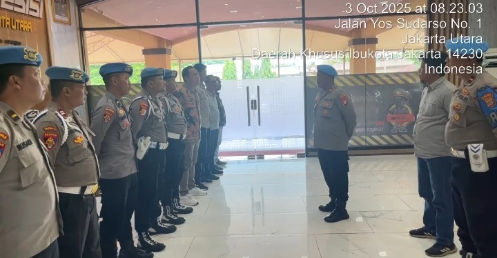 Kasi Propam Polres Metro Jakarta Utara Berikan Arahan Terkait Kode Etik dan Disiplin Anggota Polri