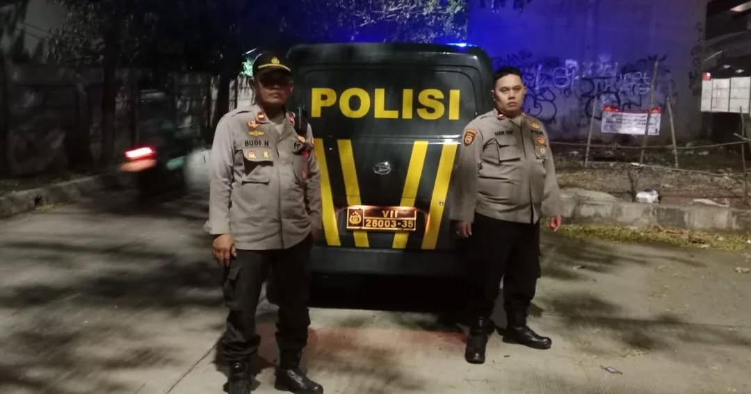 Polsek Bekasi Selatan Gencarkan Patroli Malam, Cegah Aksi Kriminal dan Balap Liar