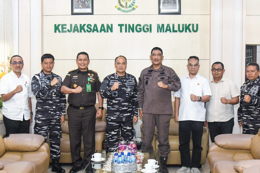 Dankodaeral IX Laksanakan Courtesy Call Ke Kejaksaan Tinggi Maluku
