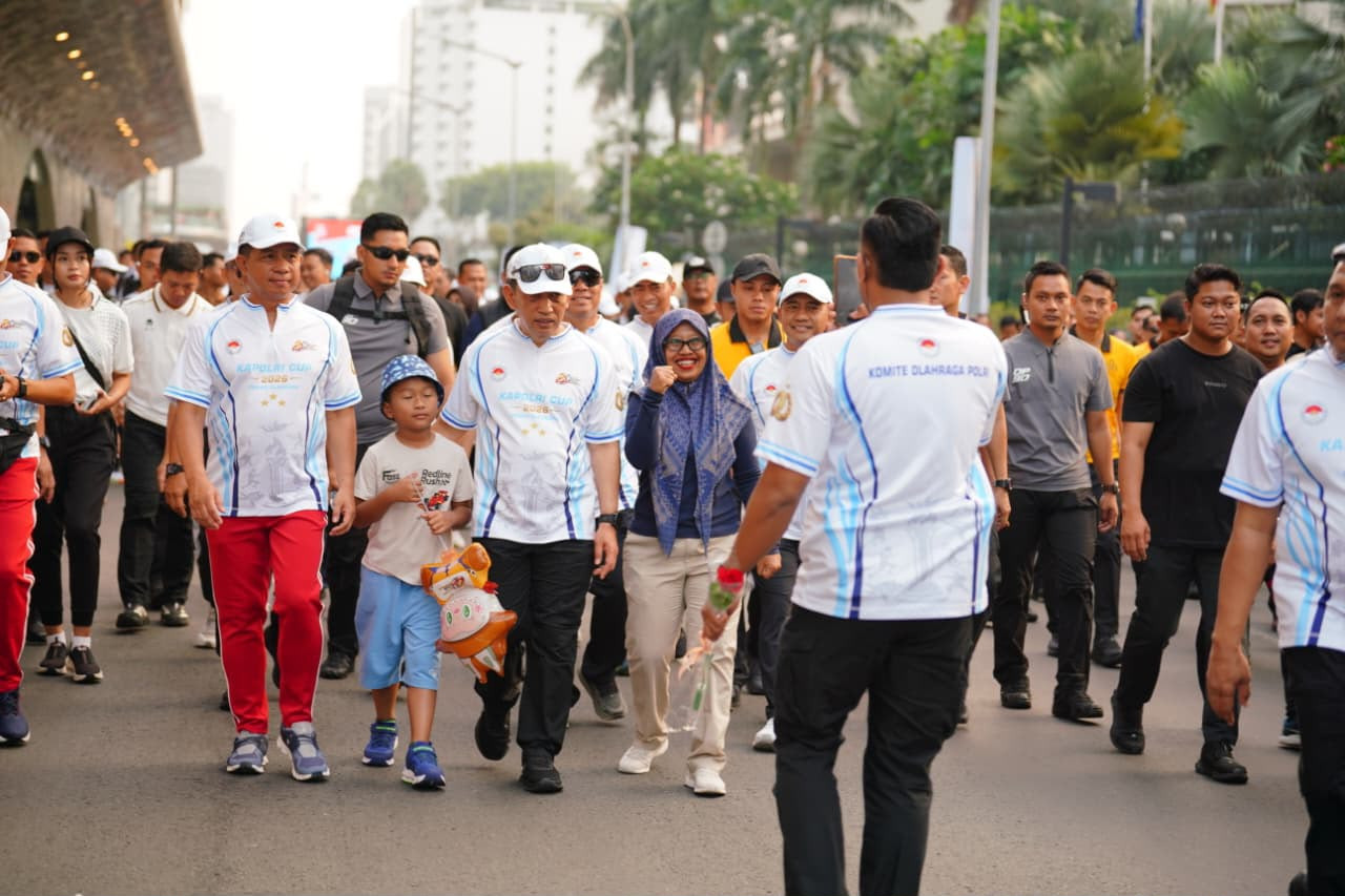 Gelar Pekan Olahraga, Kapolri: Upaya Terus Bersama Masyarakat Jelang Hari Bhayangkara ke-80
