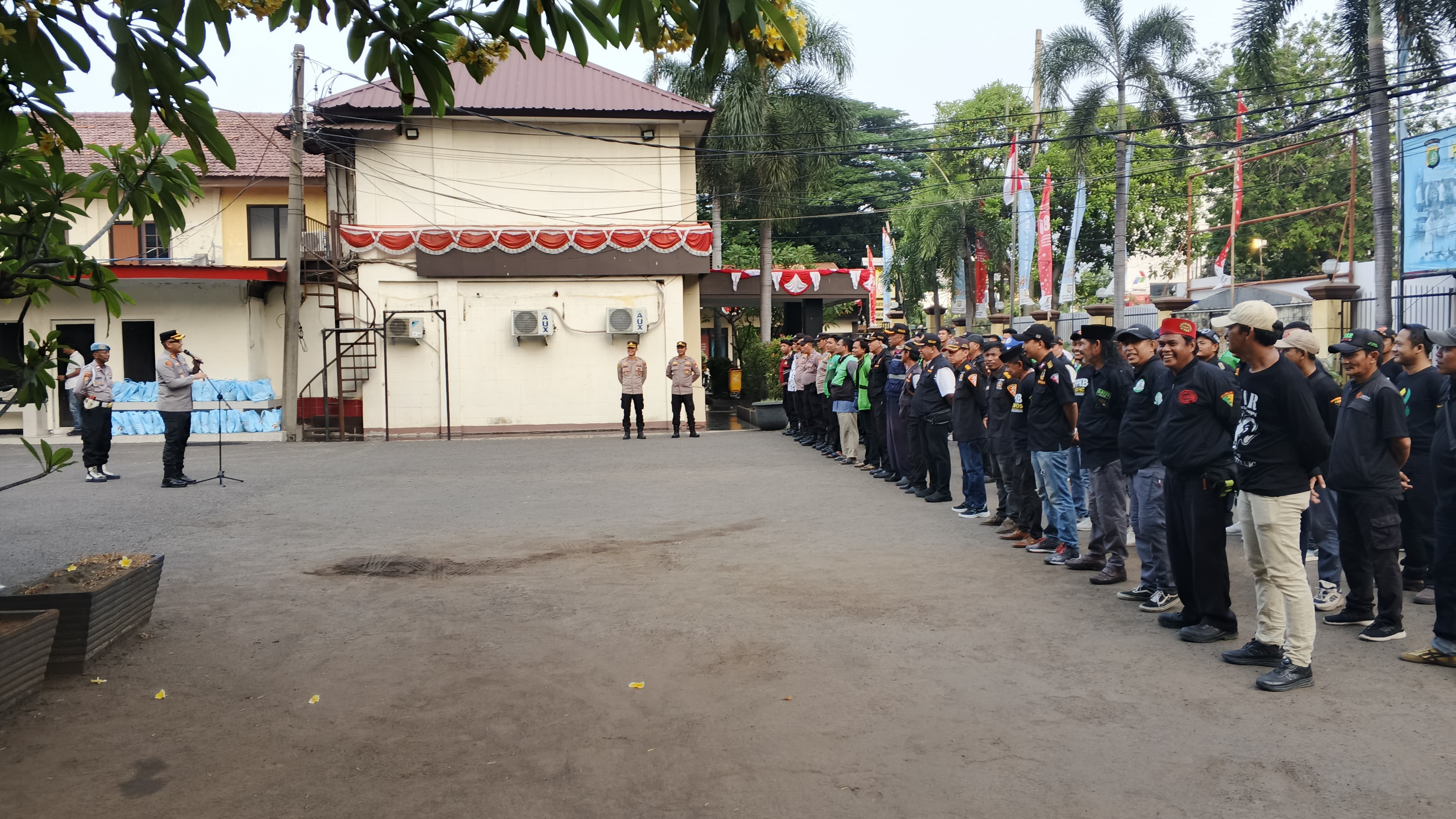 Polsek Metro Penjaringan Gelar Apel Sabuk Kamtibmas, Libatkan 100 Personel Jaga Kondusivitas Wilayah