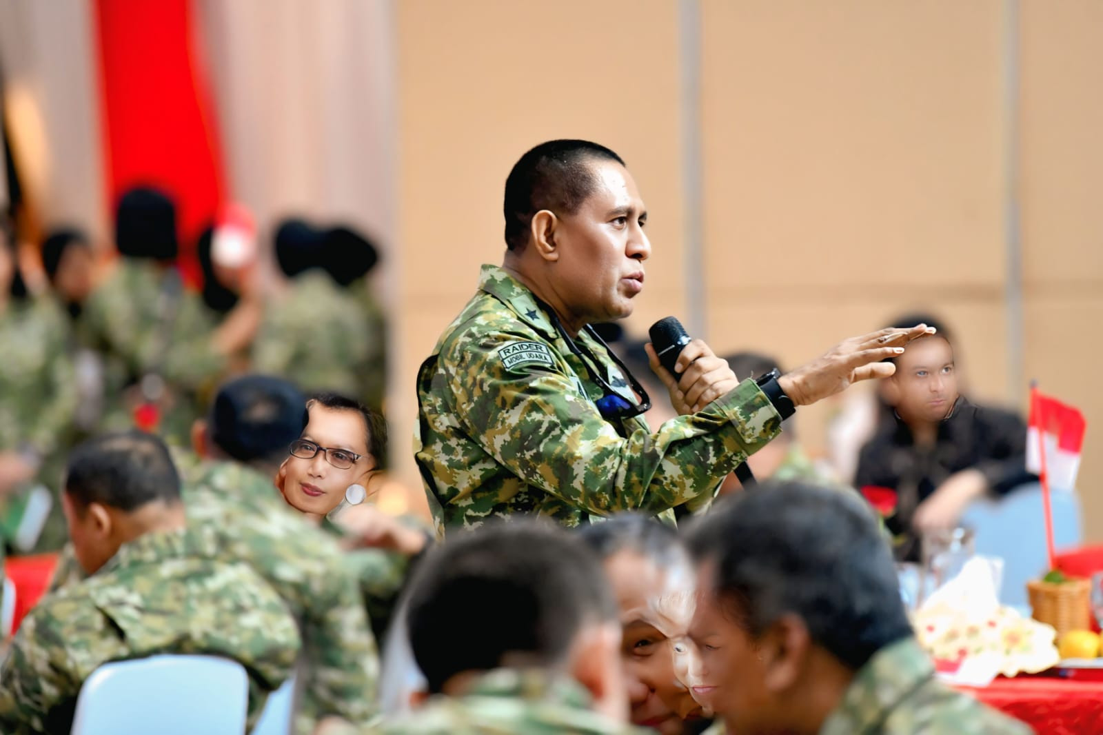 Brigjen TNI Antoninho Rangel Da Silva, S.IP., M.Han Hadir sebagai Motivator Utama dalam Forum Kebangsaan