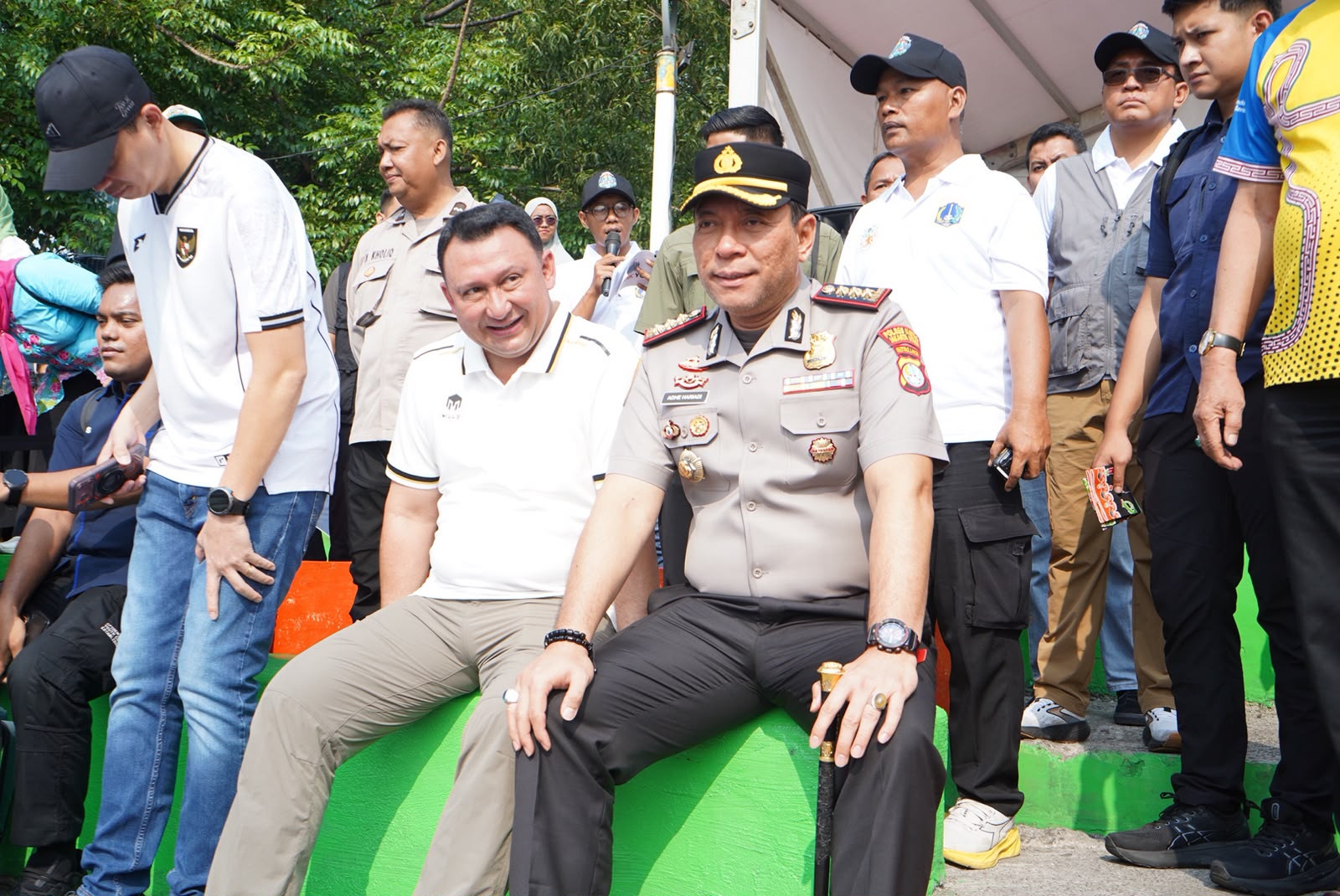 Kapolres Metro Jakut bersama Forkopimko Dukung Gerakan Cinta Lingkungan di Festival CiLung 2026