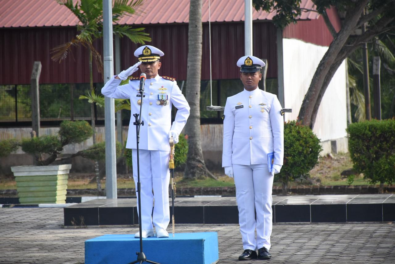 Danlanal Bintan Pimpin Upacara Hari Dharma Samudera 2026, Gelorakan Semangat Prajurit Jalasena Tangguh dan Modern