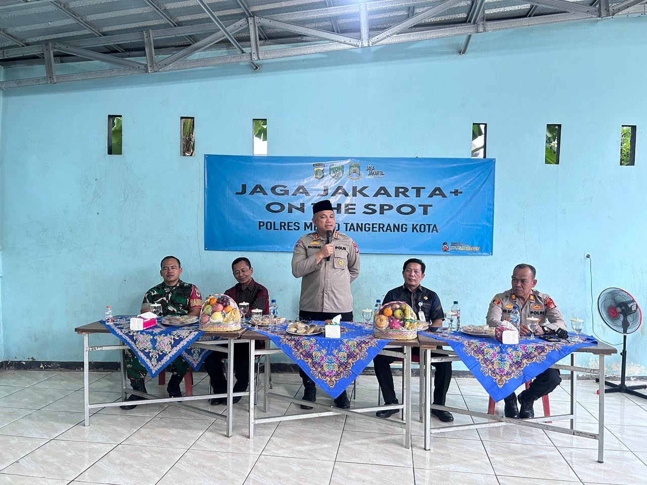 Jaga Jakarta On The Spot, Cara Polres Metro Tangerang Kota Mendengar Keluhan Warga dari Dekat