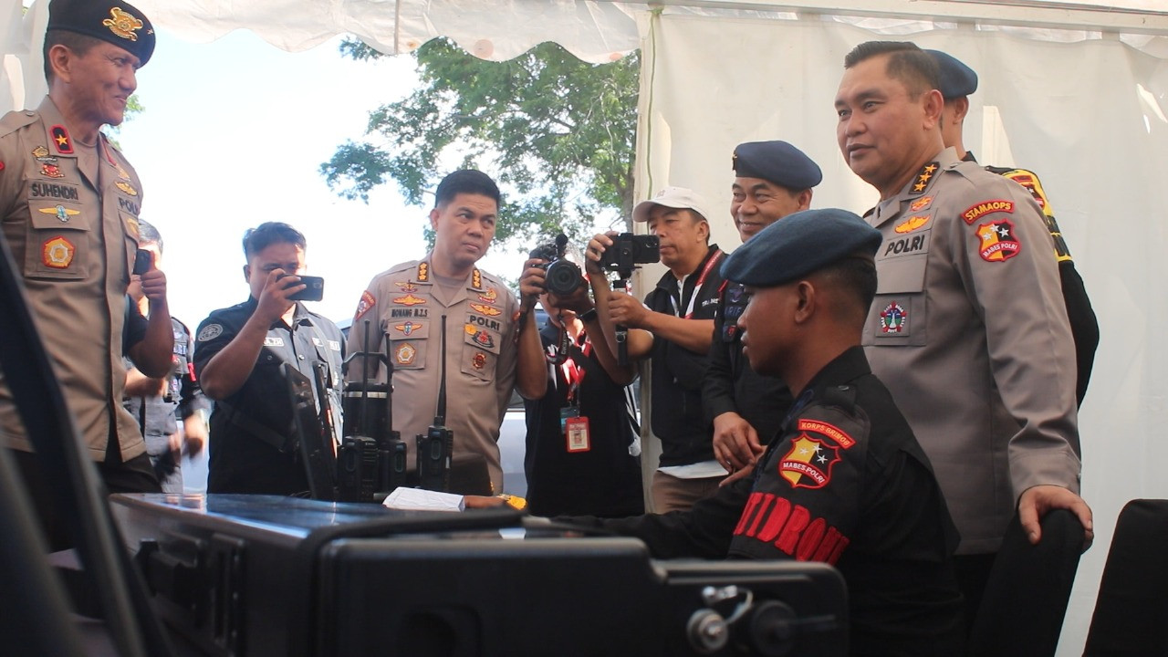 Anti-Drone Action, Polri Pastikan MotoGP Mandalika Aman dari Ancaman Udara