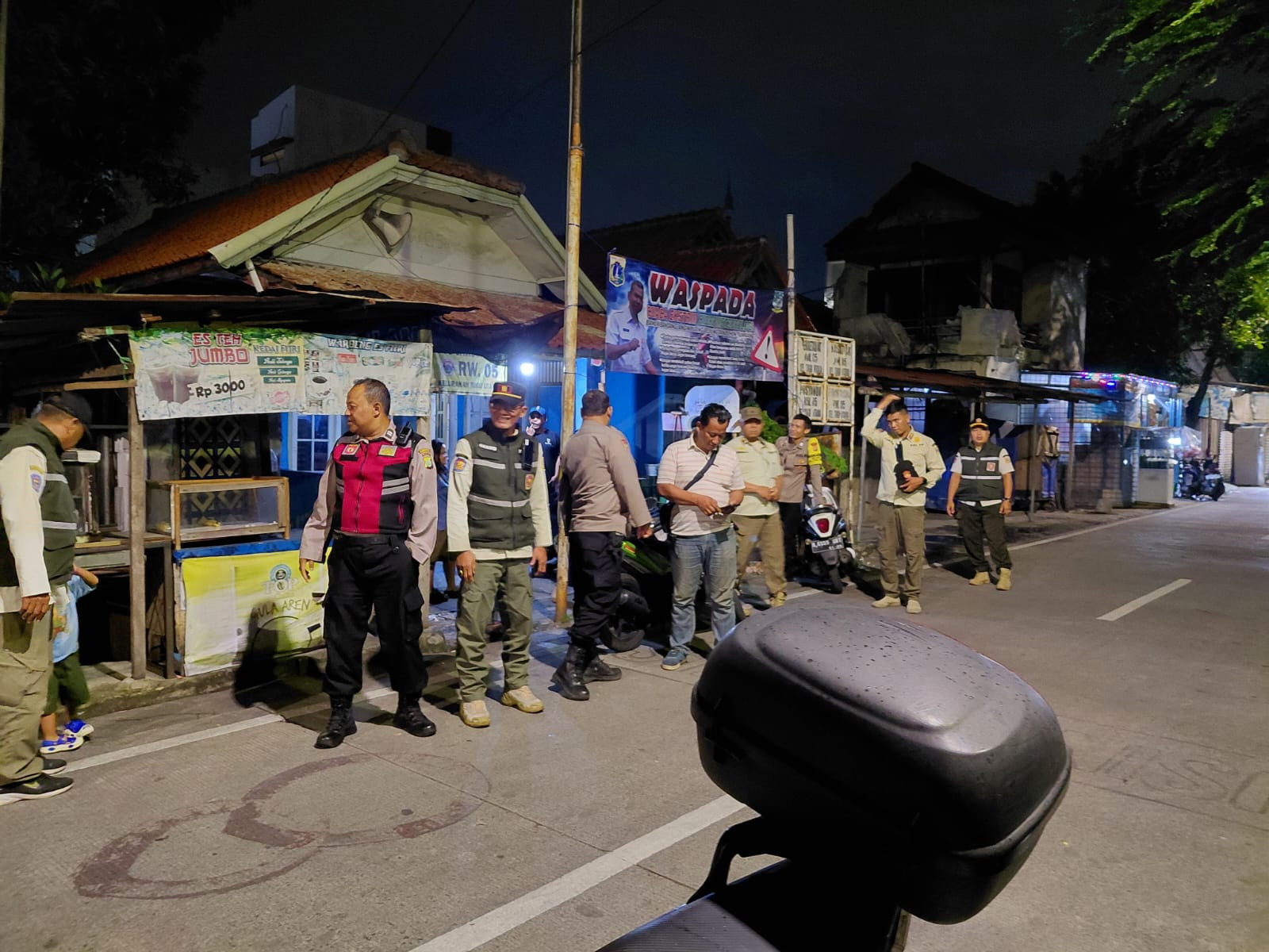 Polsek Koja Gelar Operasi KRYD, Antisipasi Tawuran dan Kejahatan Jalanan