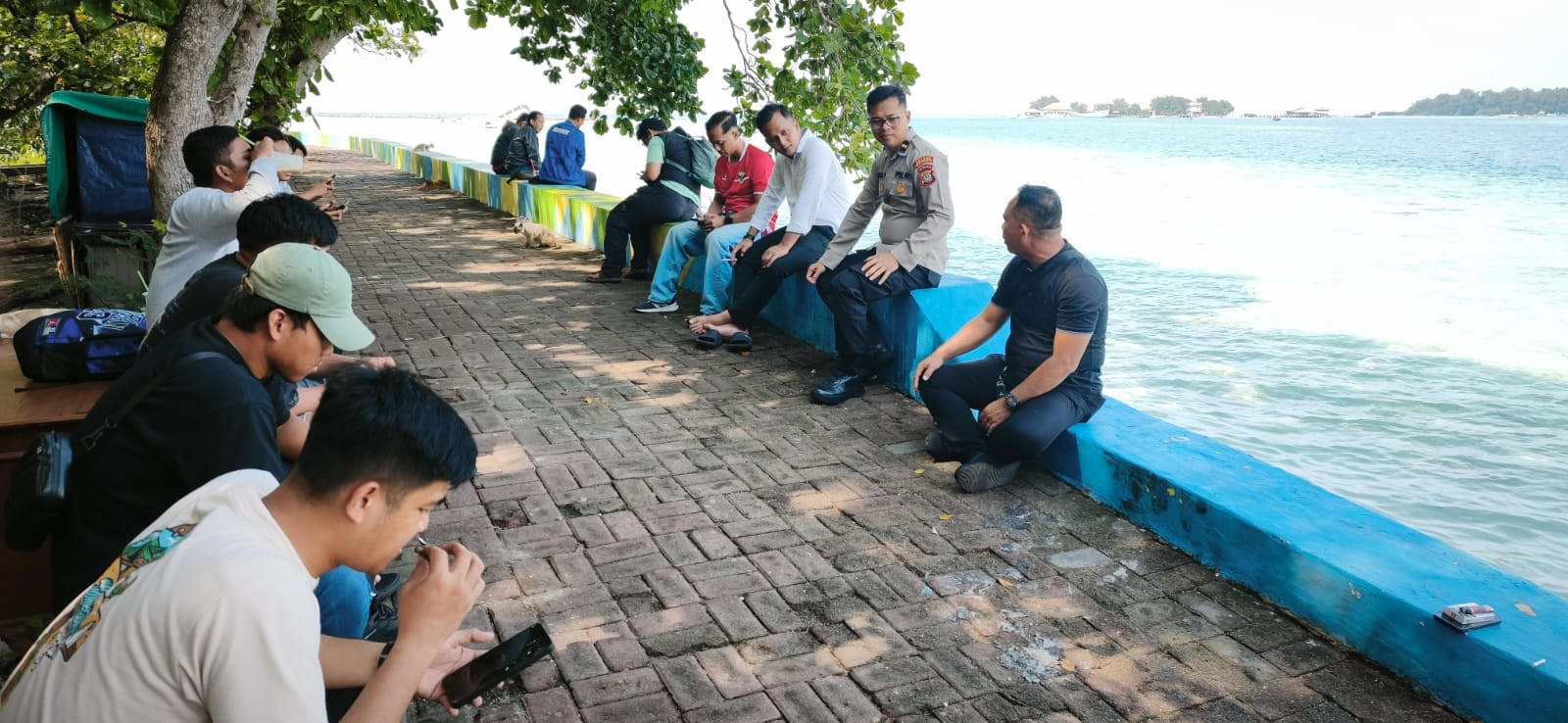 Kasihumas Polres Kepulauan Seribu Gelar Jaga Jakarta On The Spot di Pulau Panggang, Ajak Remaja Bijak Bermedsos dan Cegah Tawuran