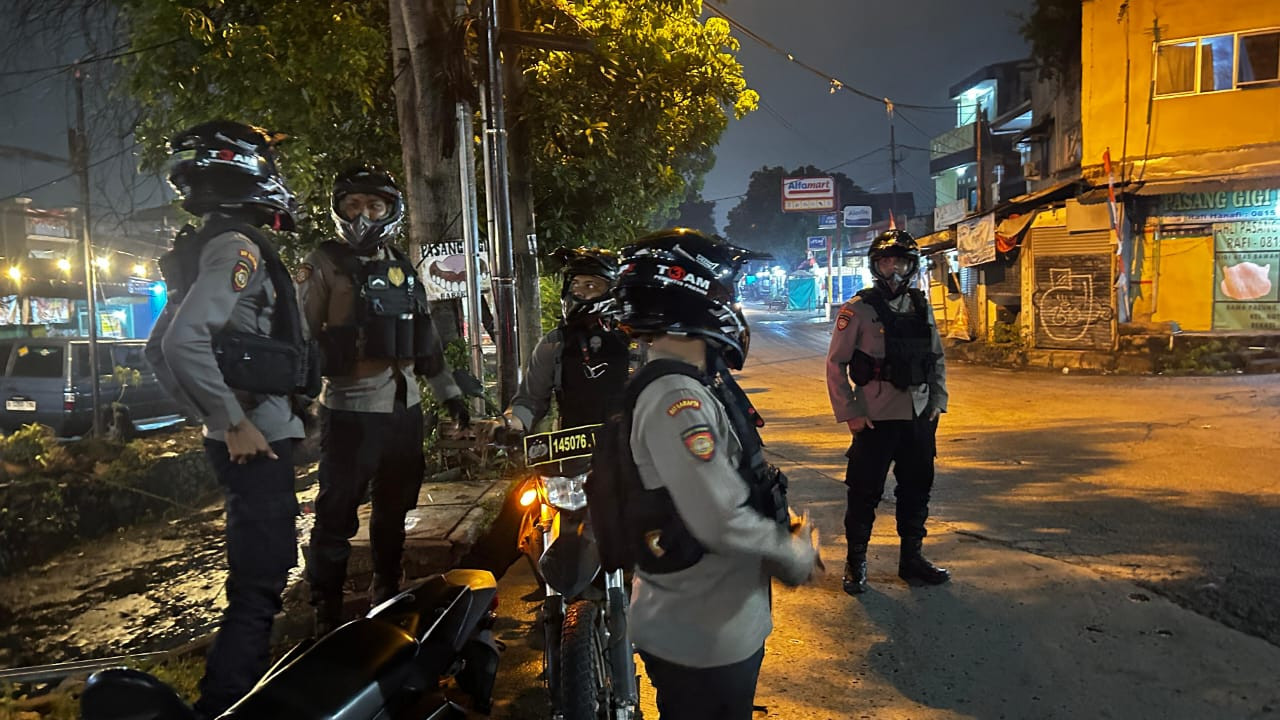 Cegah Kejahatan Jalanan, Polres Metro Bekasi Kota Gencarkan Patroli Malam