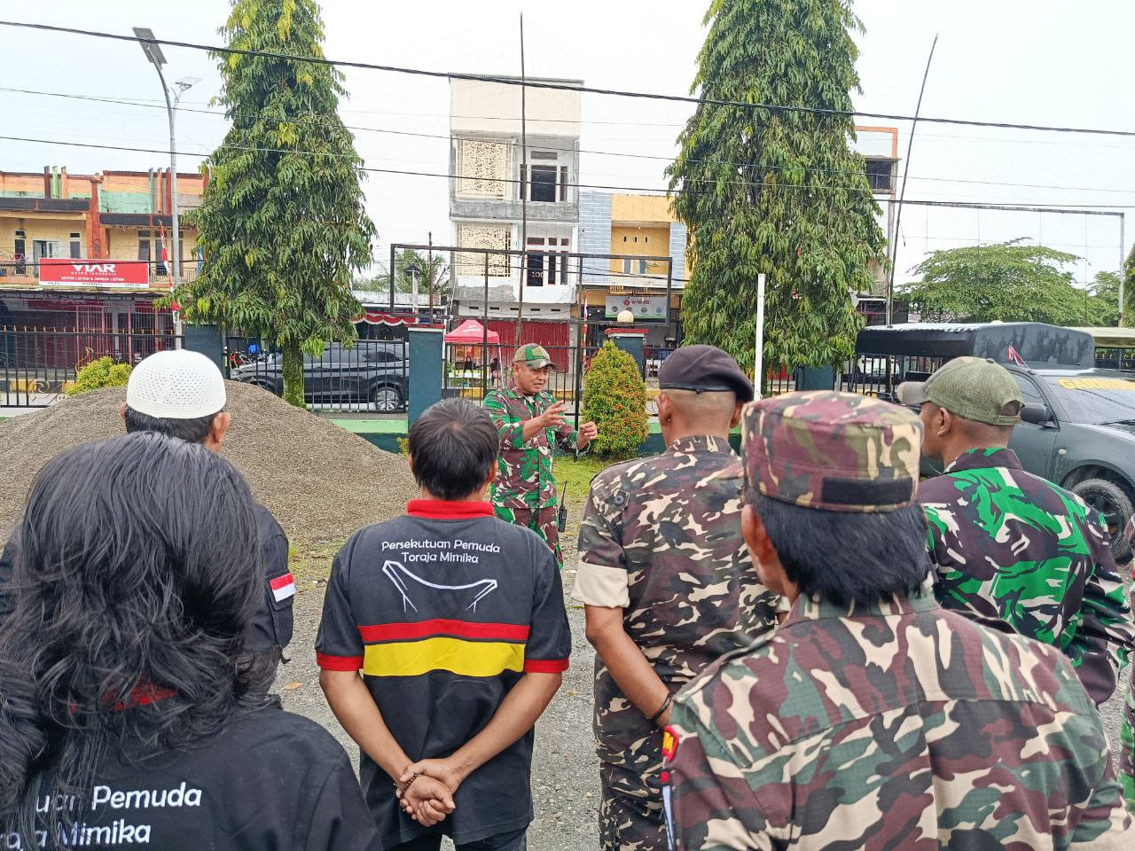 Jelang HUT Ke-80 TNI, Kodim 1710/Mimika Kembali Bersinergi Dengan GM FKPPI, Banser dan Pemuda Kerukunan Gelar Patroli Wilayah