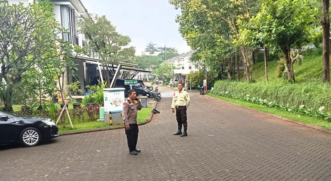 Polsek Jatisampurna Pantau Rumah Kosong yang Ditinggal Mudik