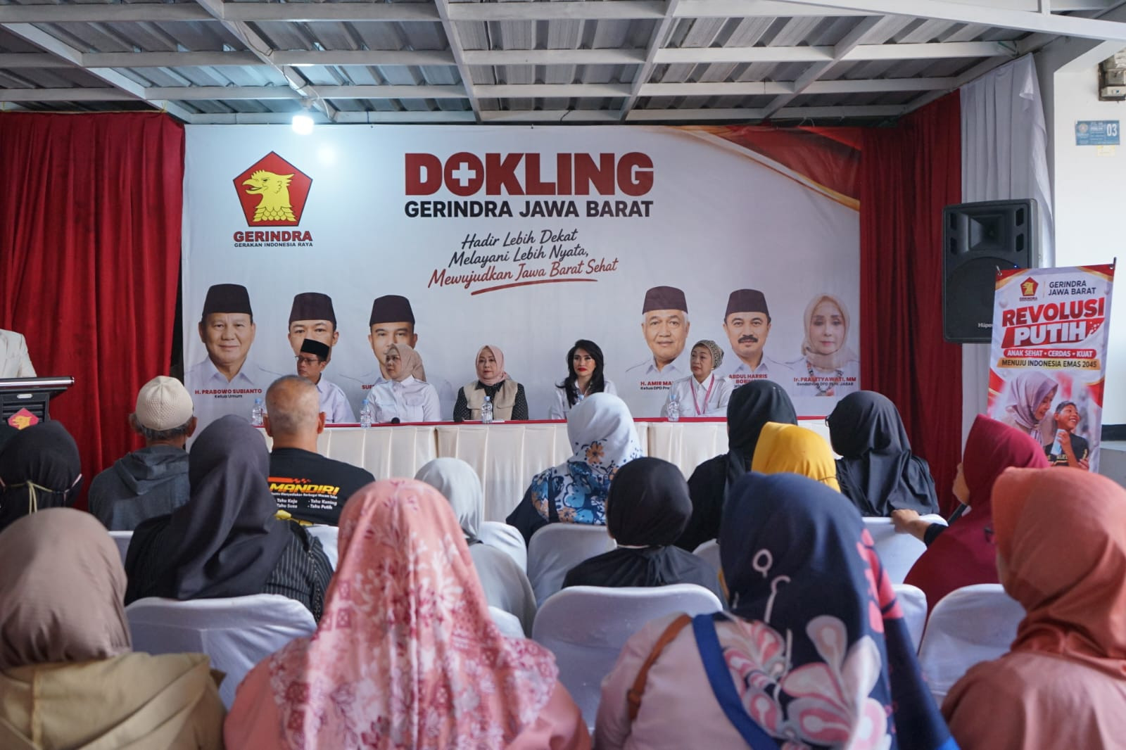 Bawa Dokter ke Tengah Warga, Gerindra Layani Pemeriksaan Kesehatan Gratis 200 Warga Sukapura