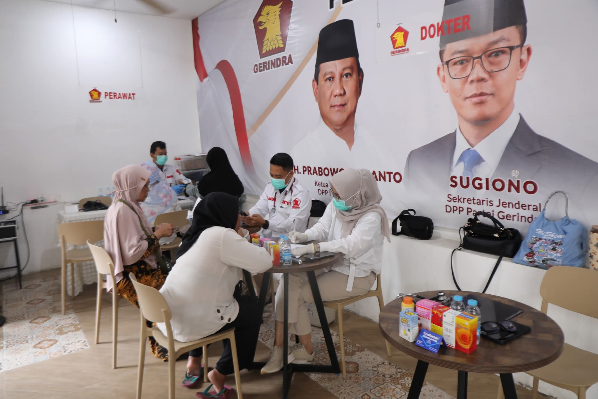 Pengobatan Gratis Jelang Ramadhan, Layanan Kemanusiaan Gerindra Hadir untuk Warga Ragunan