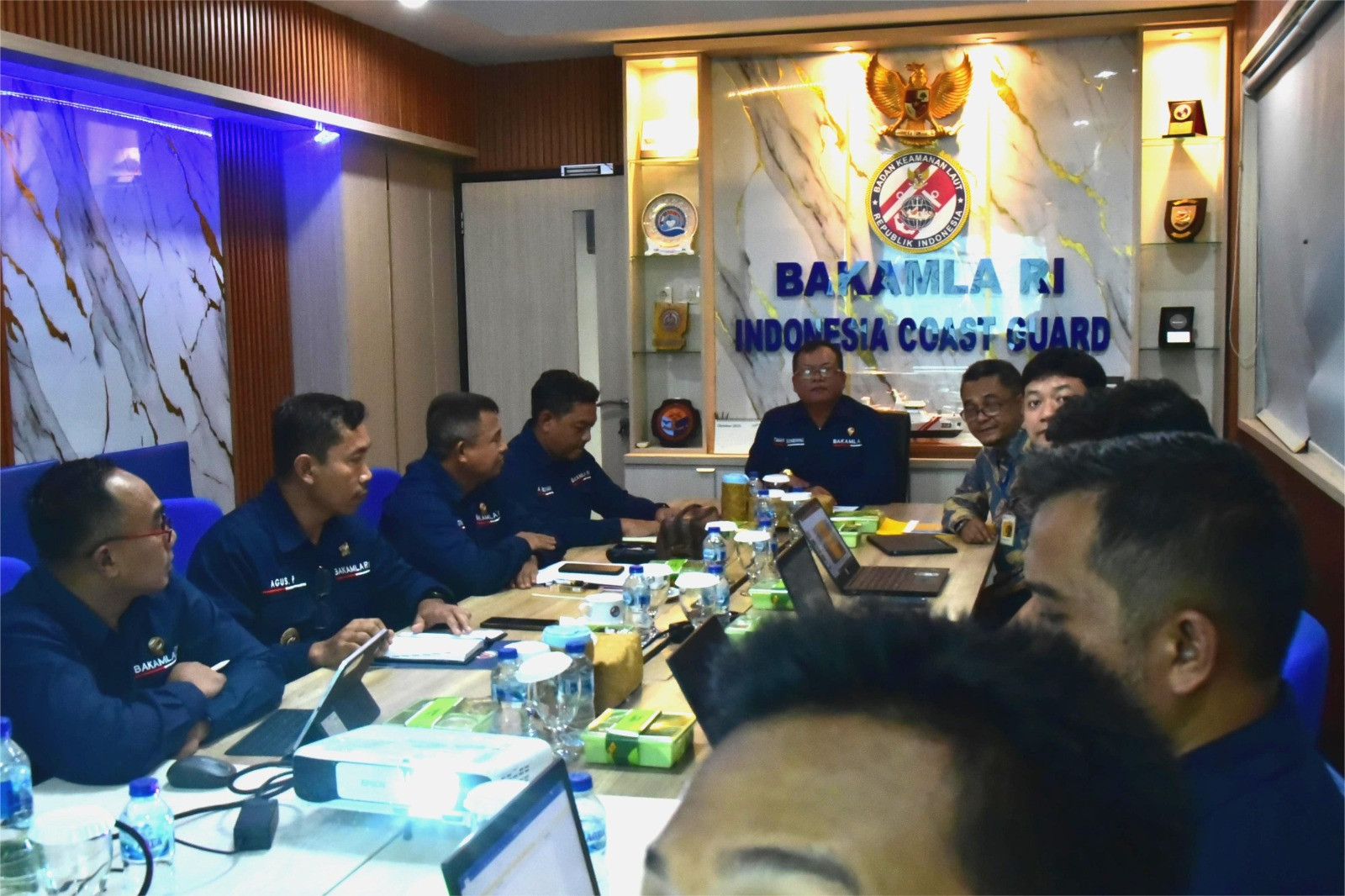 Bakamla RI dan Kemenkeu Sepakat Bahas Sinergi Patroli Laut