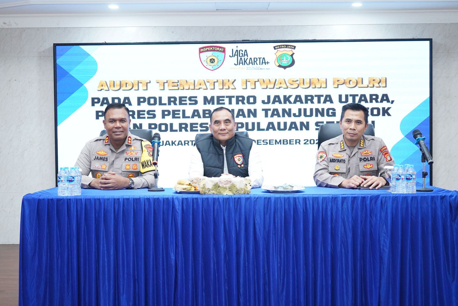 Itwasum Polri Laksanakan Audit Tematik Lidik dan Sidik di Polres Metro Jakarta Utara