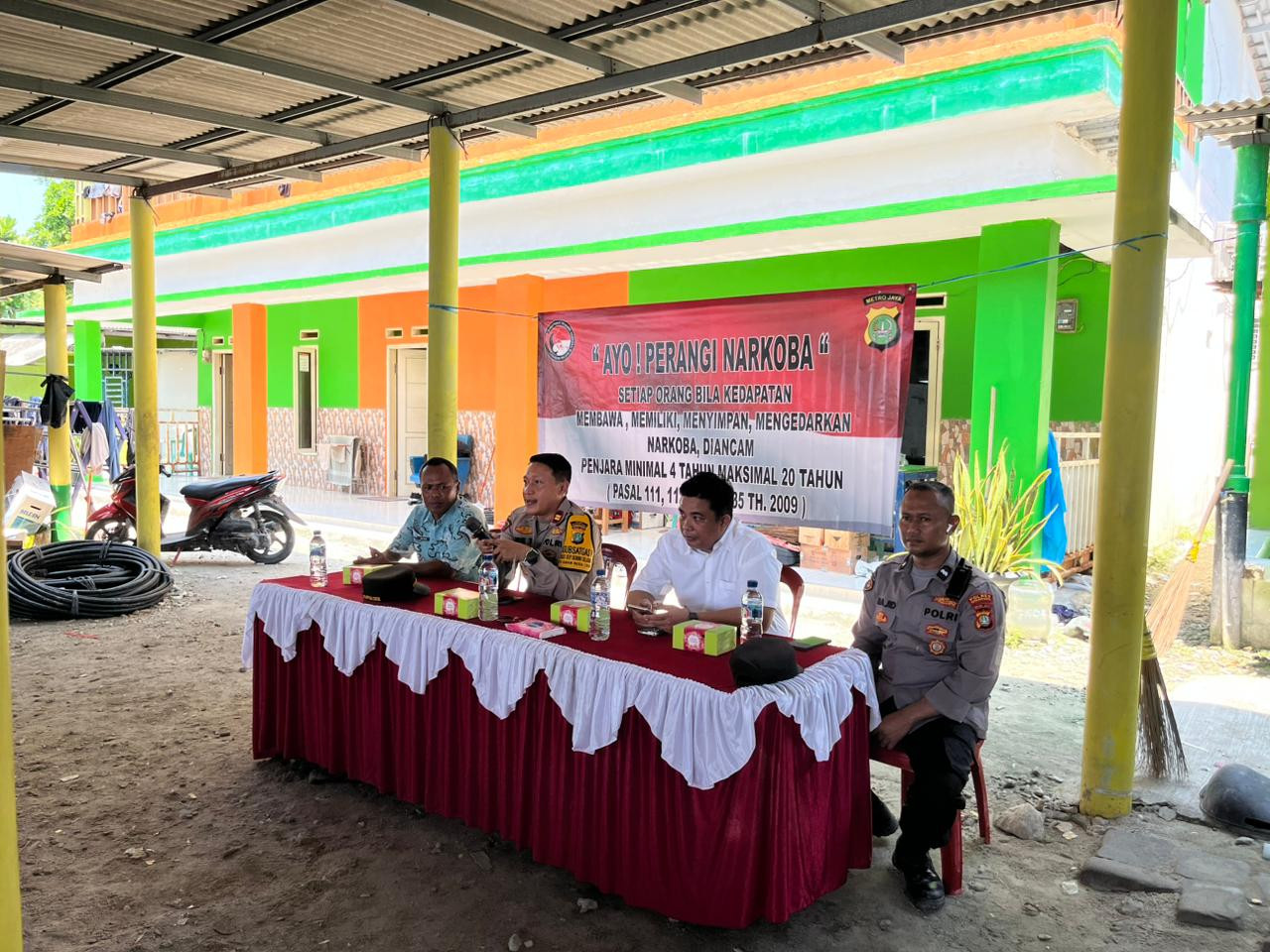 Polsek Kepulauan Seribu Selatan Gelar Sosialisasi Kampung Bebas Narkoba di Pulau Pari, Wujudkan Lingkungan Sehat Tanpa Narkoba