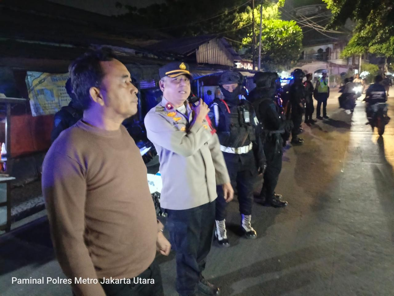 Razia Stasioner dan Patroli Mobile di Danau Sunter Selatan, Polisi Pastikan Jakarta Utara Aman dari Gangguan Kamtibmas