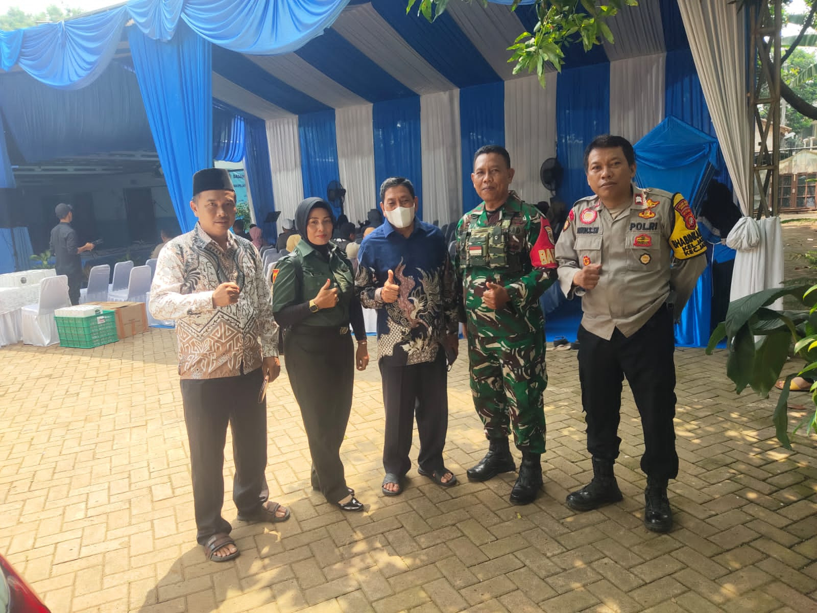 Peresmian Dapur MBG BGN: Polsek Jatiasih Hadiri Pembukaan SPPG di Jatisari