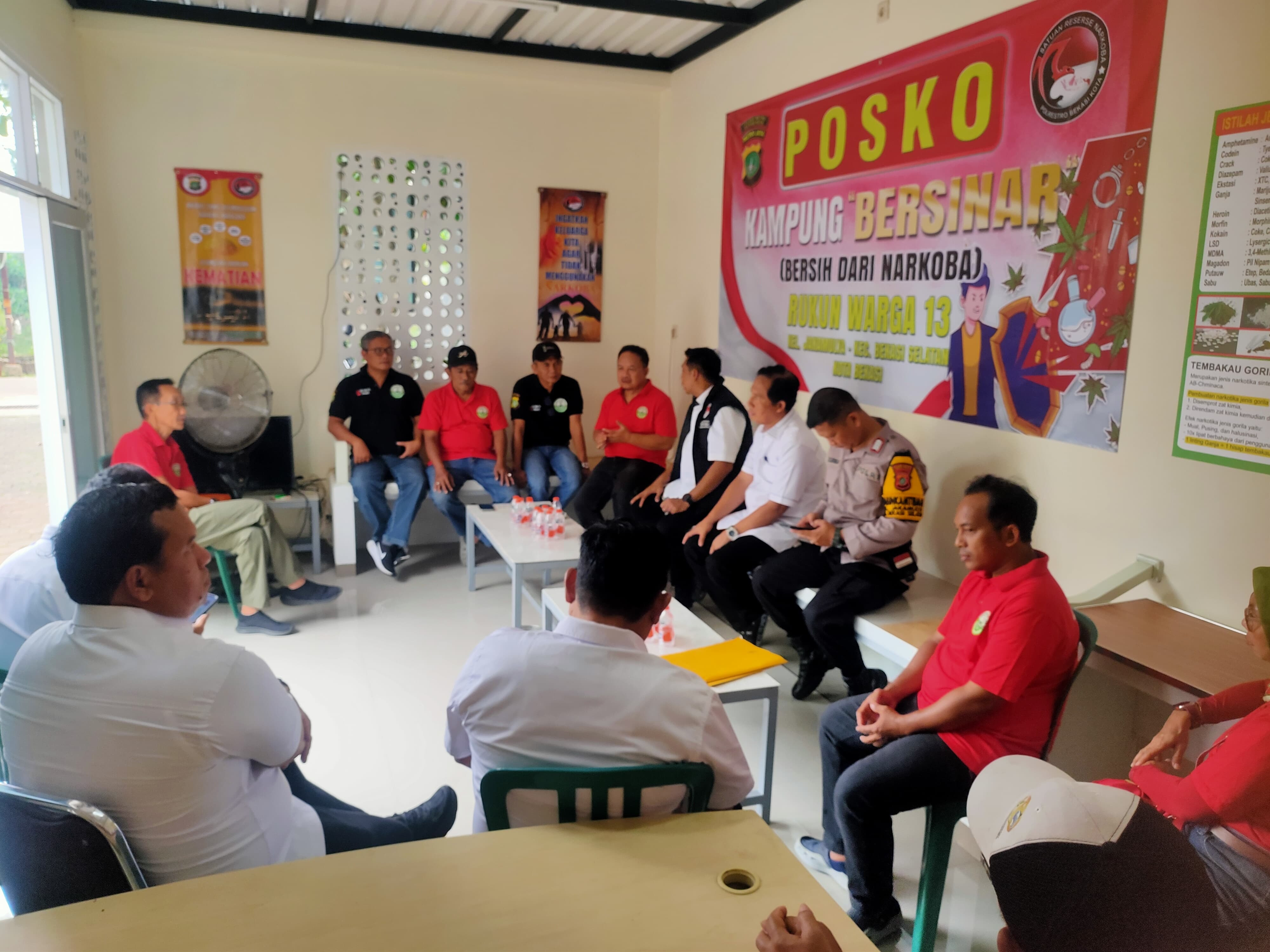 Polda Metro Jaya Supervisi Kampung Tangguh Anti Narkoba di Jakamulya: Sinergi Cegah Peredaran Narkoba