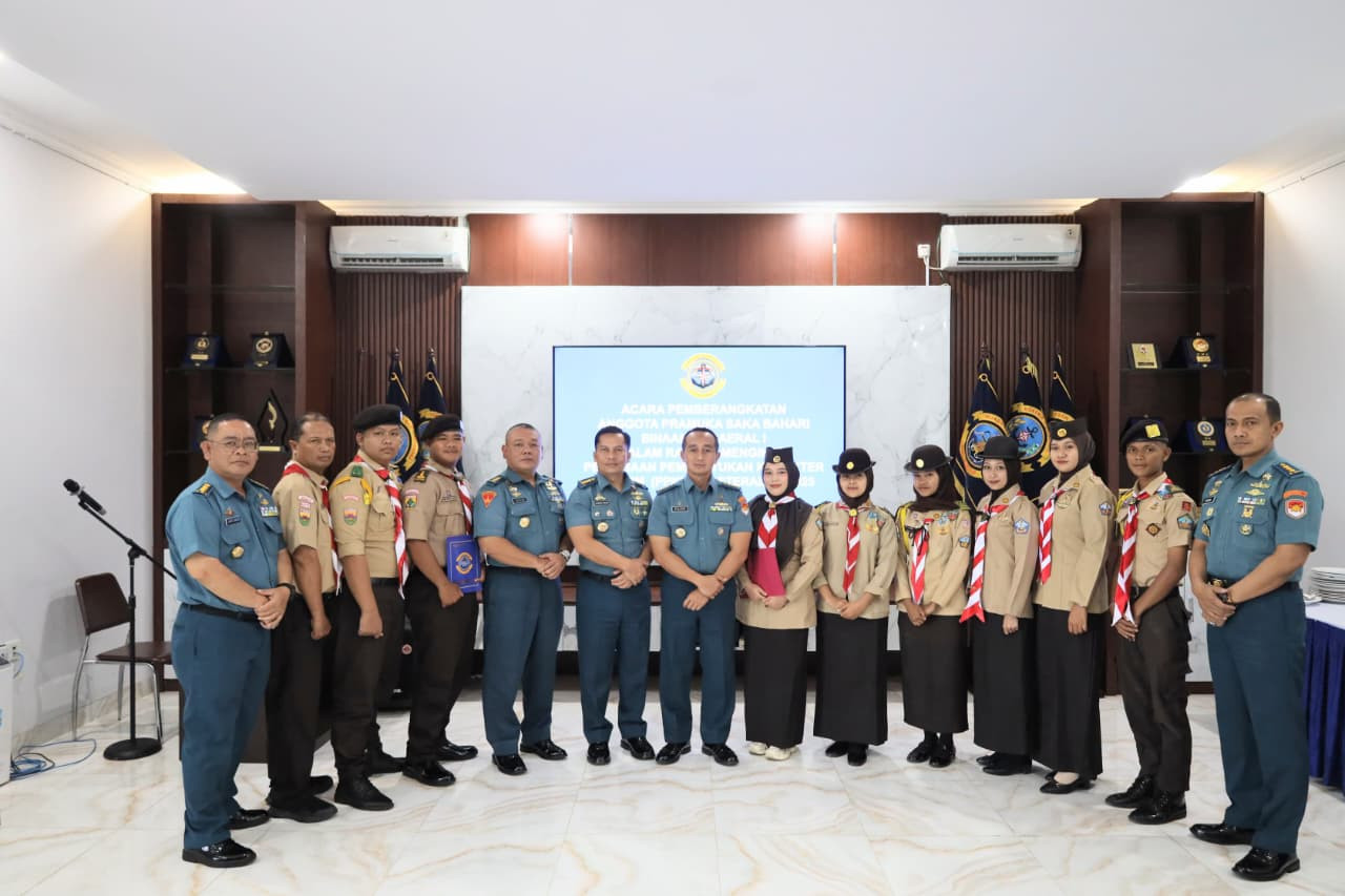 Kodaeral I Berangkatkan Anggota Pramuka Saka Bahari Ke PPKM Pusteral