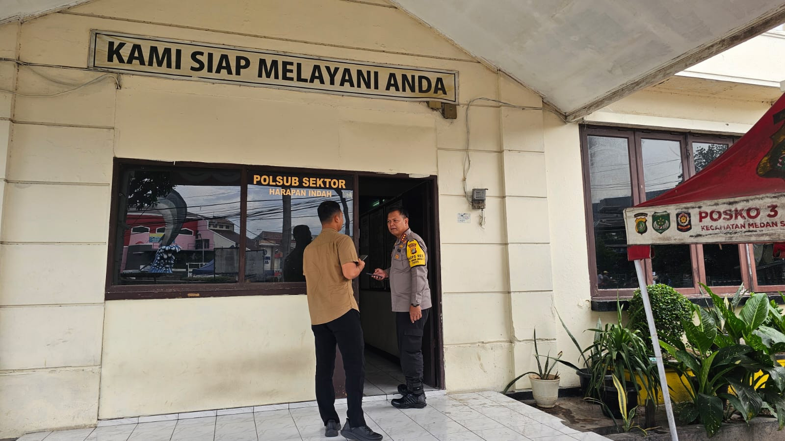 Kapolres Metro Bekasi Kota Tinjau Pos Polisi Harapan Indah dan THB