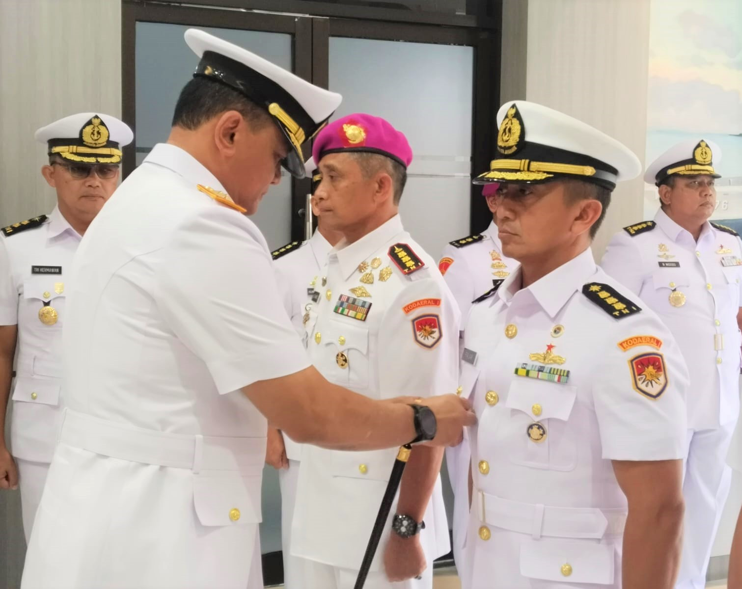Komandan Kodaeral I Pimpin Pengukuhan Jabatan Strategis di Lingkungan Kodaeral I
