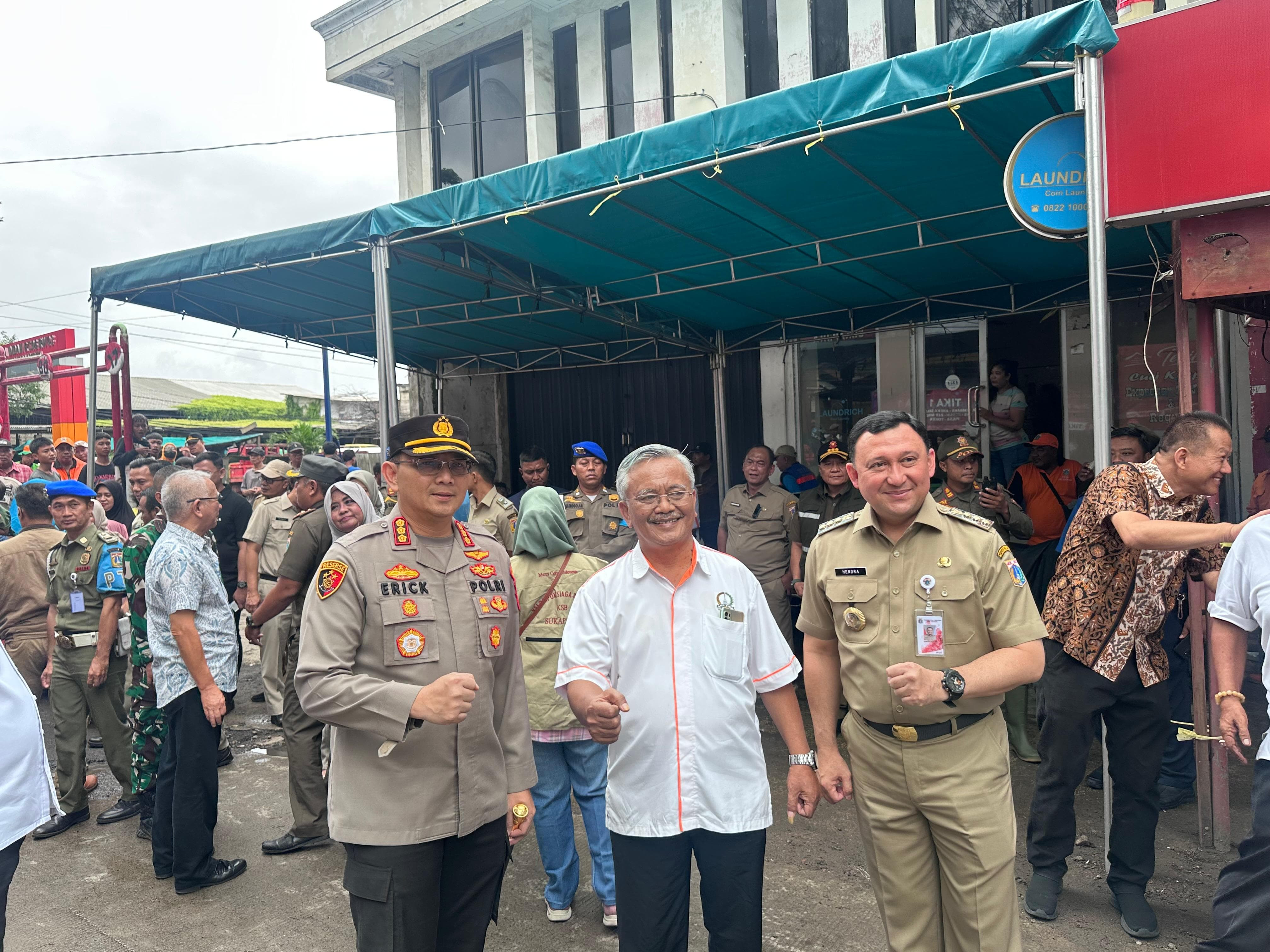 Kapolres Metro Jakut Gelar Pengamanan Gubernur DKI Jakarta, Tinjau Pengerukan Kali Cakung Lama di Cilincing