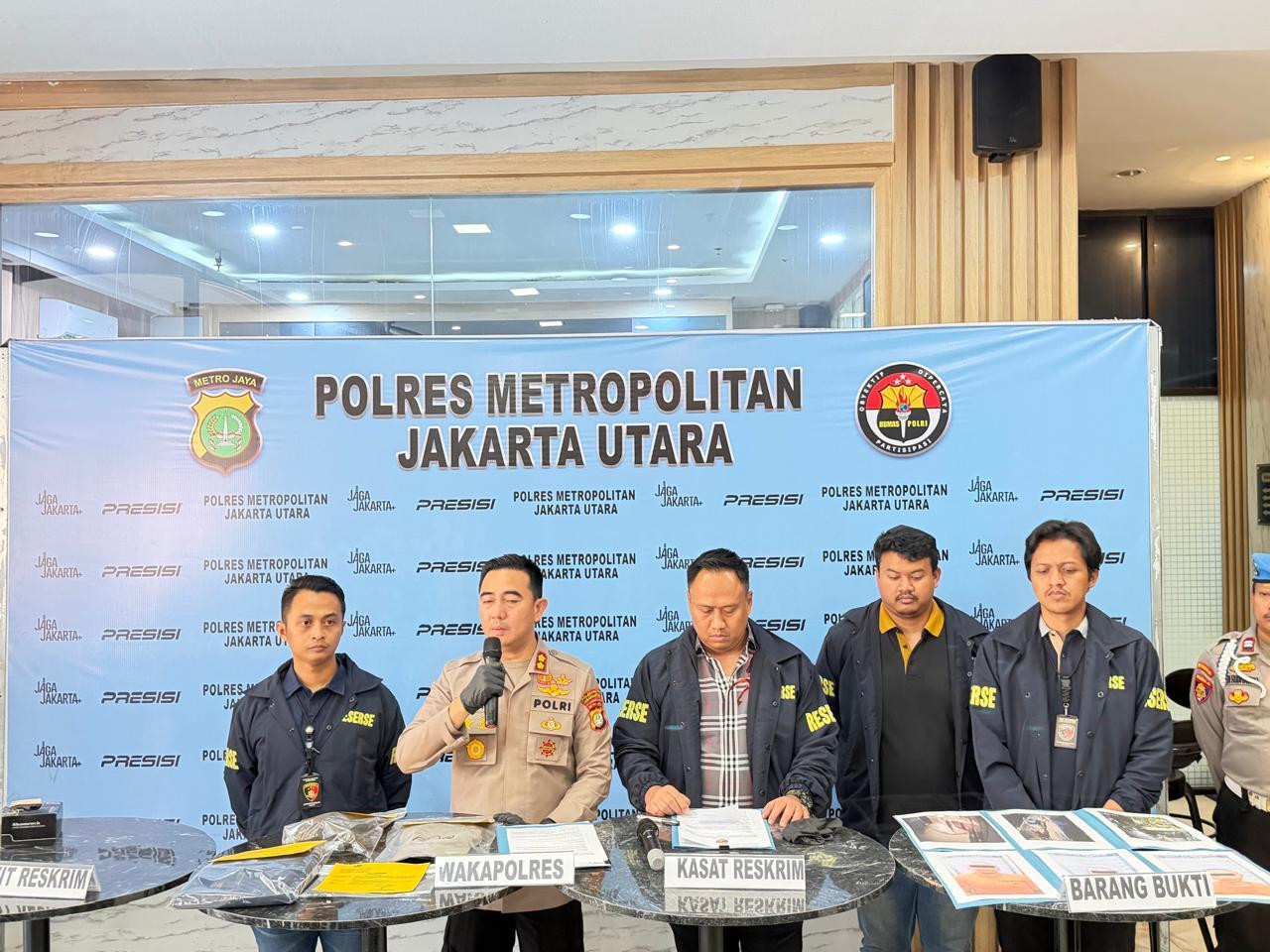 Polres Metro Jakut Ungkap Pengeroyokan Berujung Maut, Tiga Pelaku Ditangkap