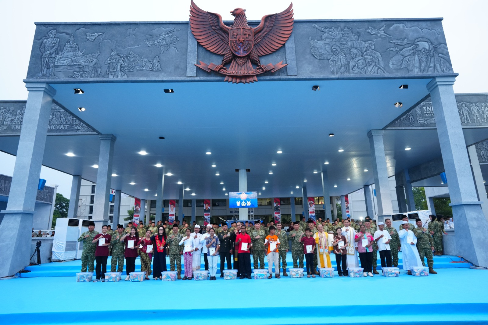 TNI Gelar Doa Bersama Lintas Agama, Perkuat Persatuan dan Kebersamaan Sambut HUT ke-81