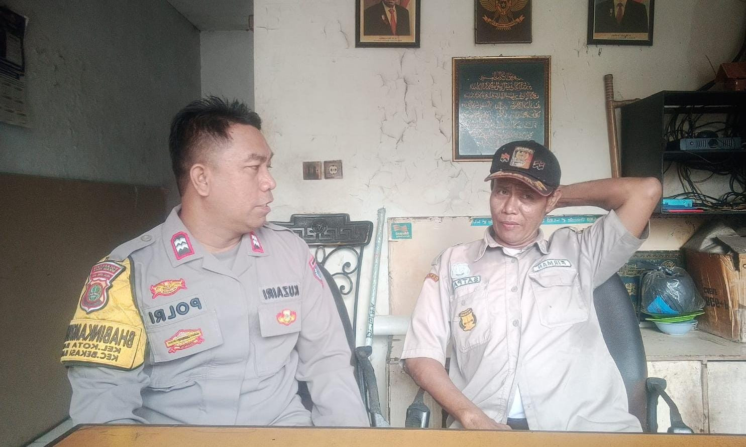 Bhabinkamtibmas Kelurahan Kotabaru Gelar Patroli dan Silaturahmi Warga untuk Cegah 3C