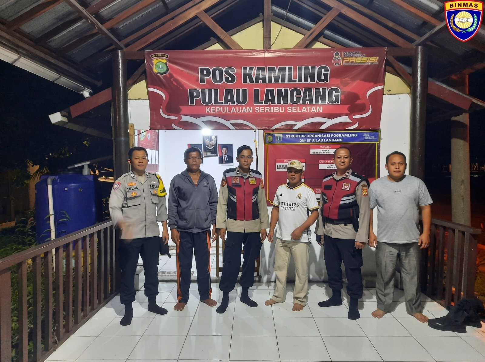 Patroli Malam Jakarta On The Spot di Pulau Tidung, Polisi Ajak Warga Aktif Jaga Kamtibmas dan Kenali Layanan 110