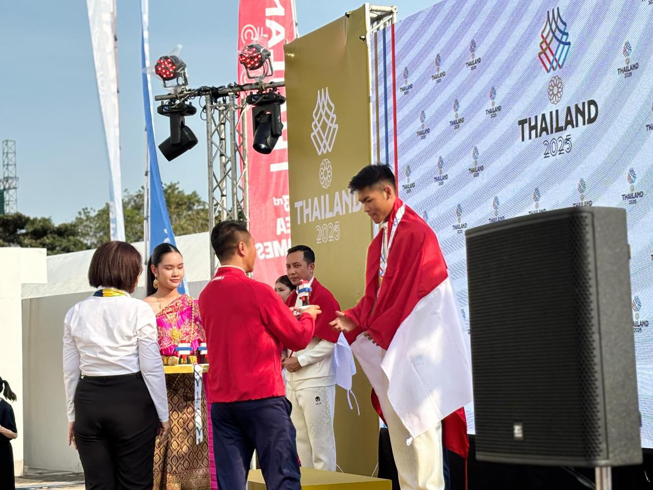 Prestasi Gemilang Batalyon C Pelopor Brimob Polda Metro Jaya di SEA Games 2025 Thailand