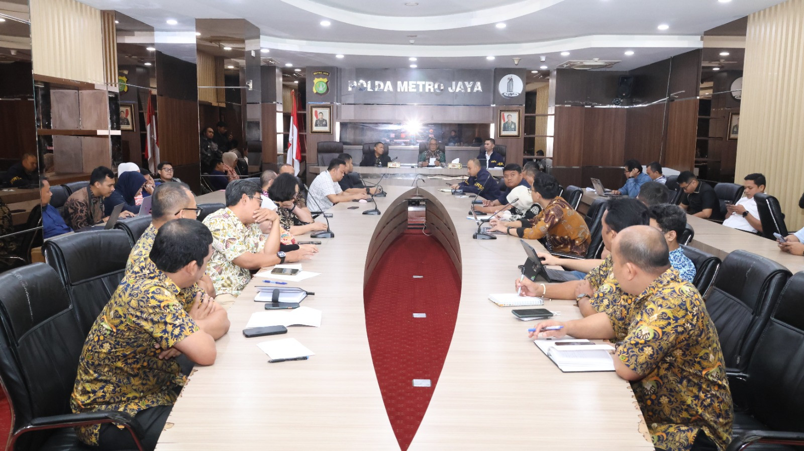 Polda Metro Jaya Rakor Satgas Saber Pangan, Antisipasi Rawan Bapokting Dua Pekan Jelang Hari Raya