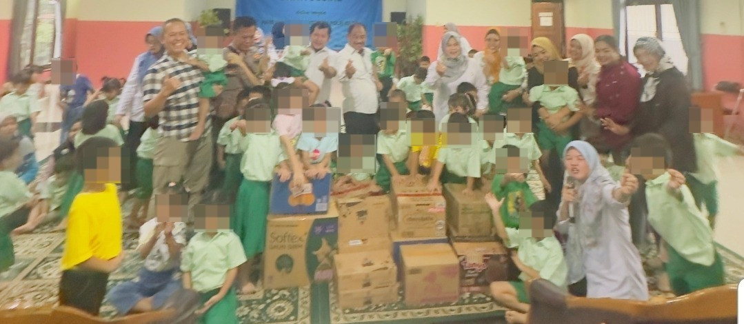 Sambut HUT ke- 80 Tahun, Ditintelkam Polda Metro Jaya Berbagi Kasih ke Panti