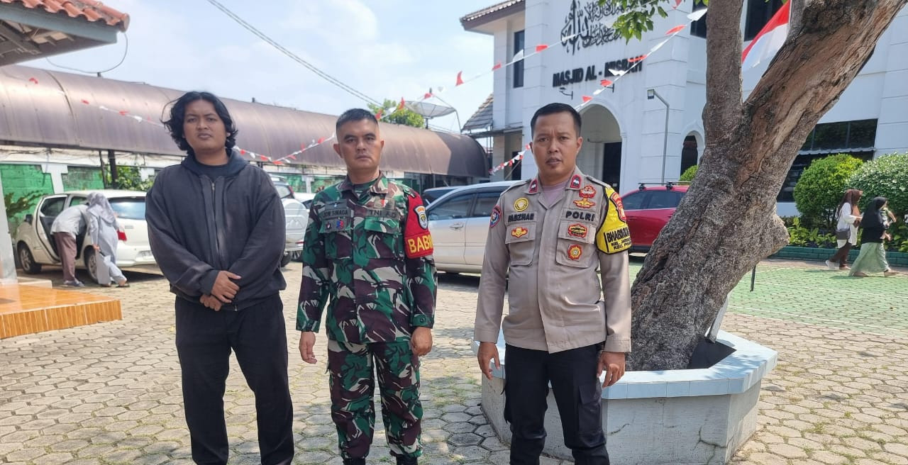 Amankan Sholat Jumat Jemaat Ahmadiyah, Polsek Pondok Gede Pastikan Situasi Kondusif